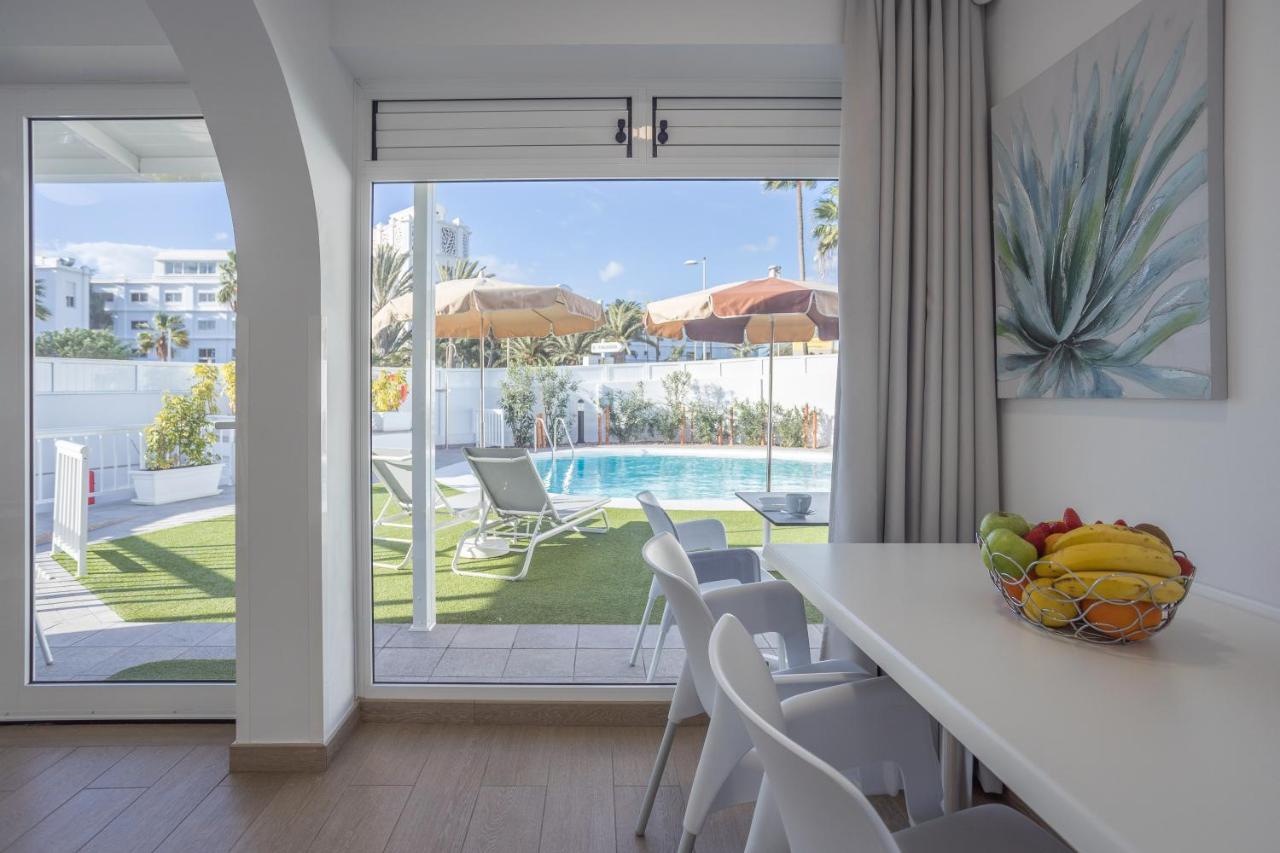 Nueva!!! Villa playa del inglés piscina privada climatizada Exterior foto