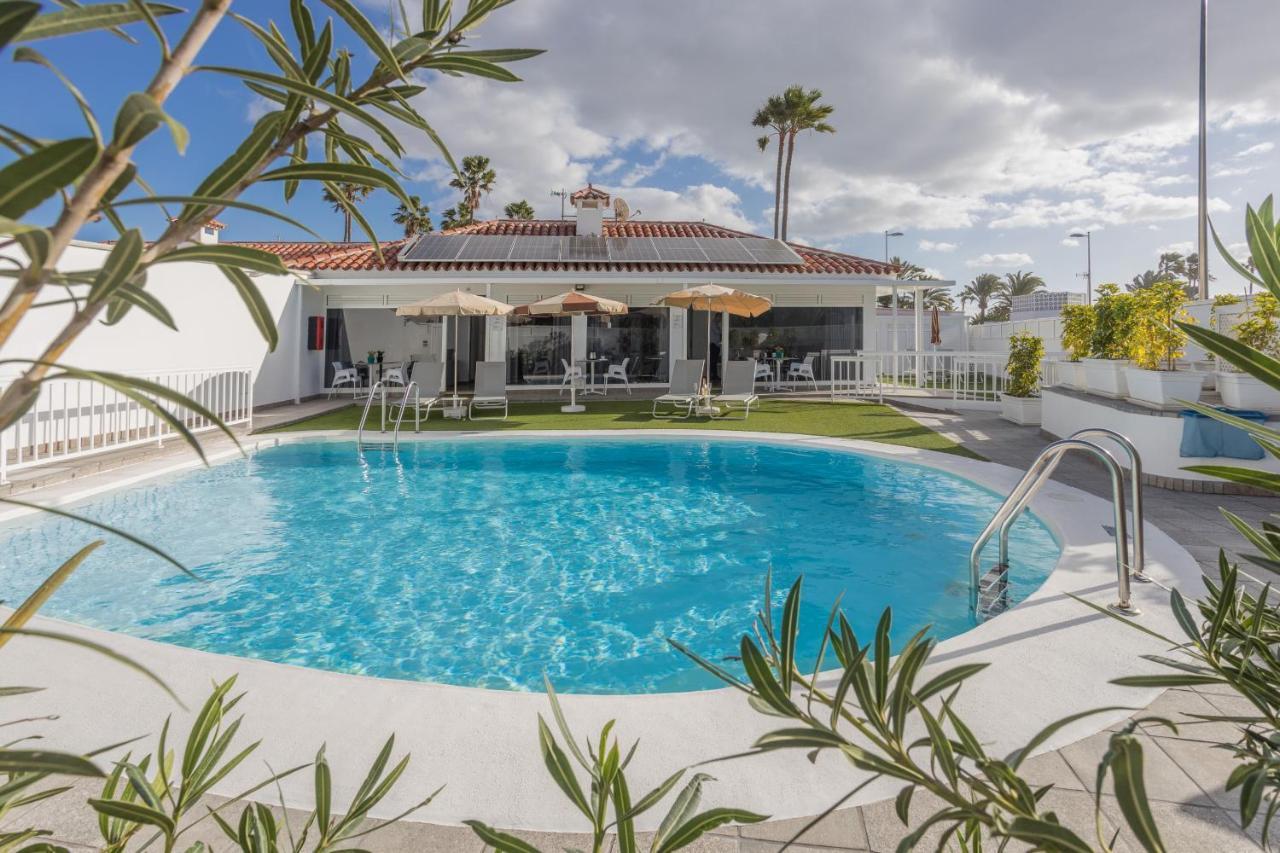 Nueva!!! Villa playa del inglés piscina privada climatizada Exterior foto