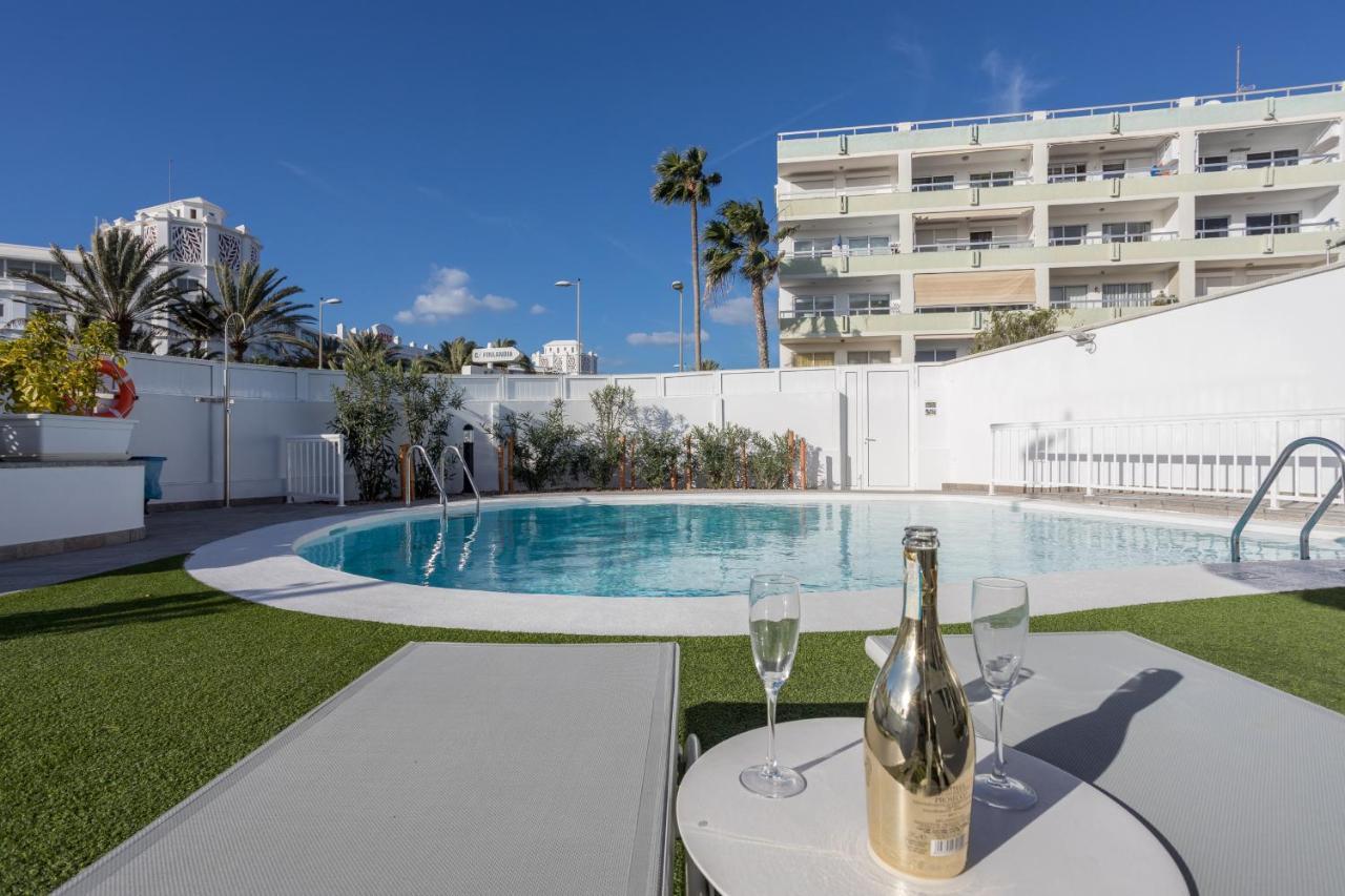 Nueva!!! Villa playa del inglés piscina privada climatizada Exterior foto