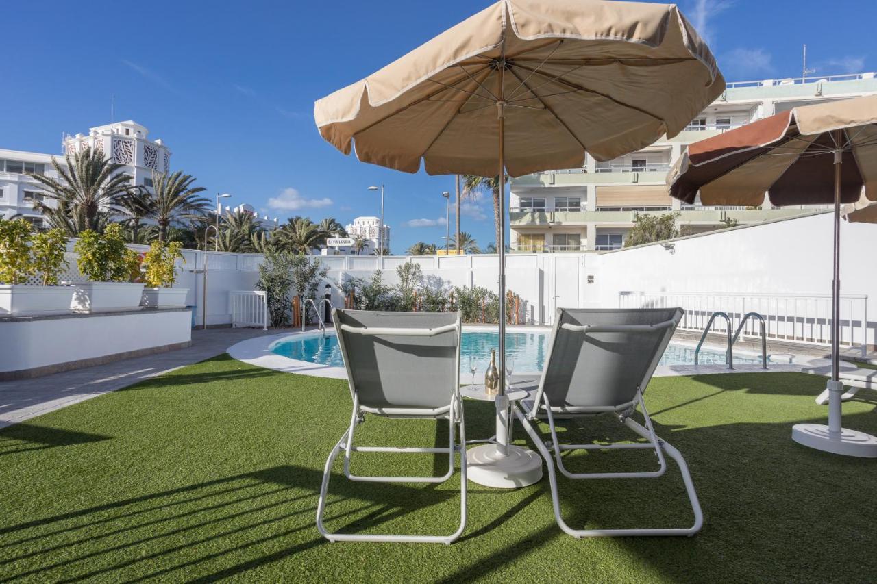 Nueva!!! Villa playa del inglés piscina privada climatizada Exterior foto