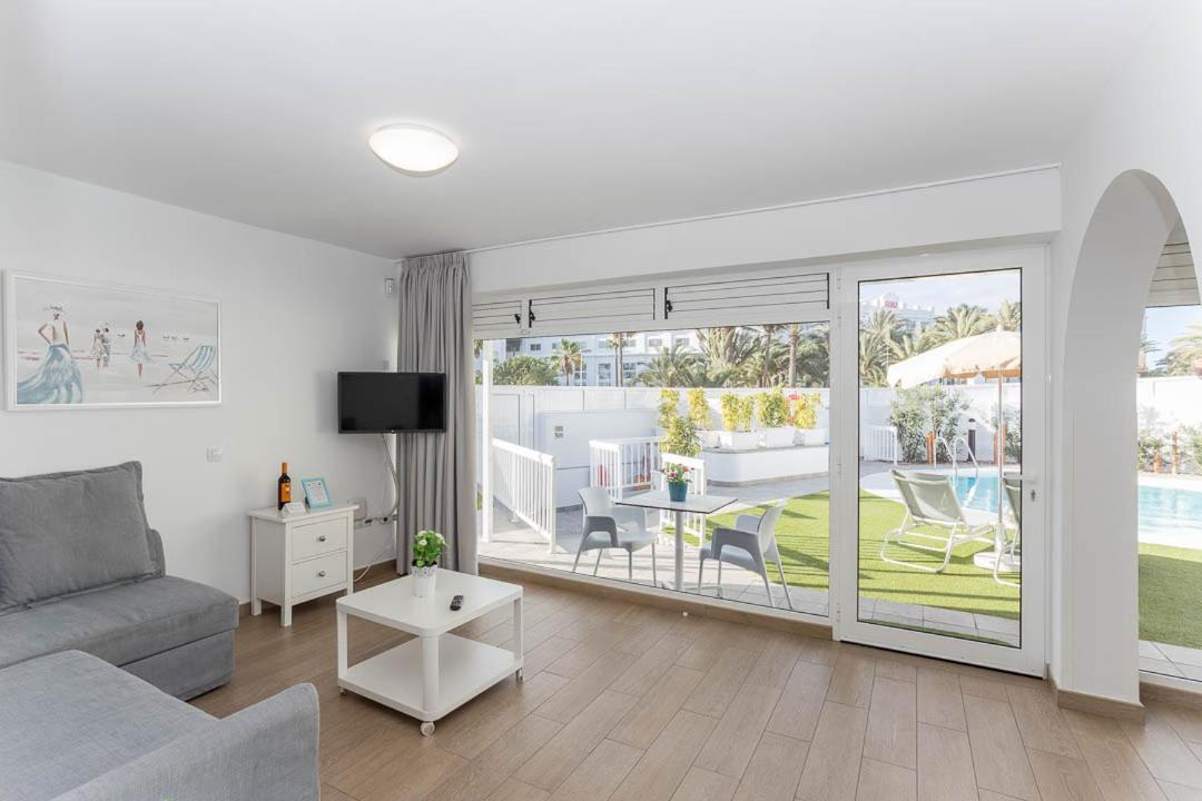 Nueva!!! Villa playa del inglés piscina privada climatizada Exterior foto